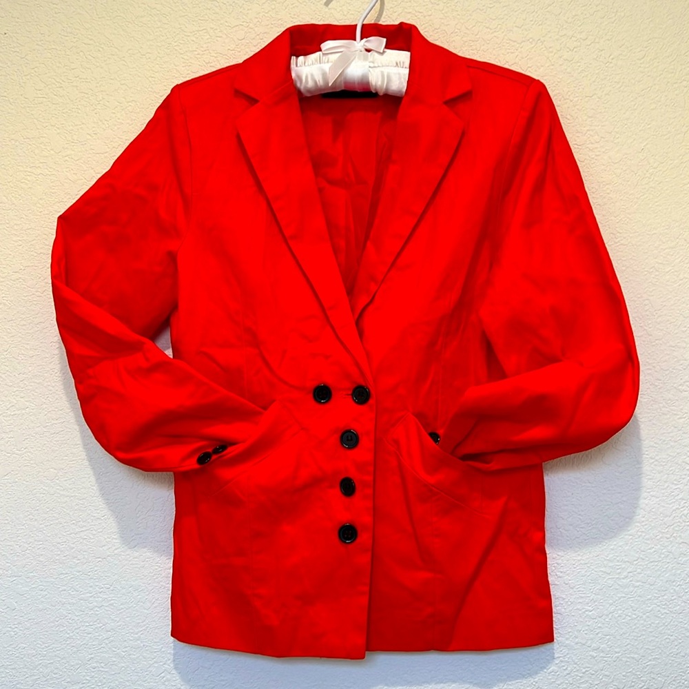 Orange Blazer Kids size 12